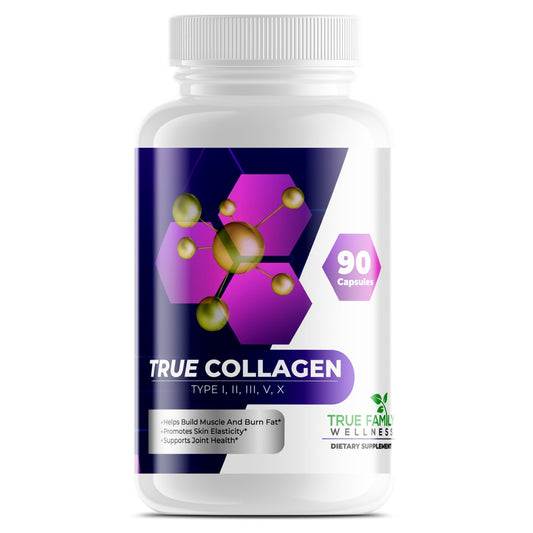 True Collagen (Types, l, ll, lll, V, X)